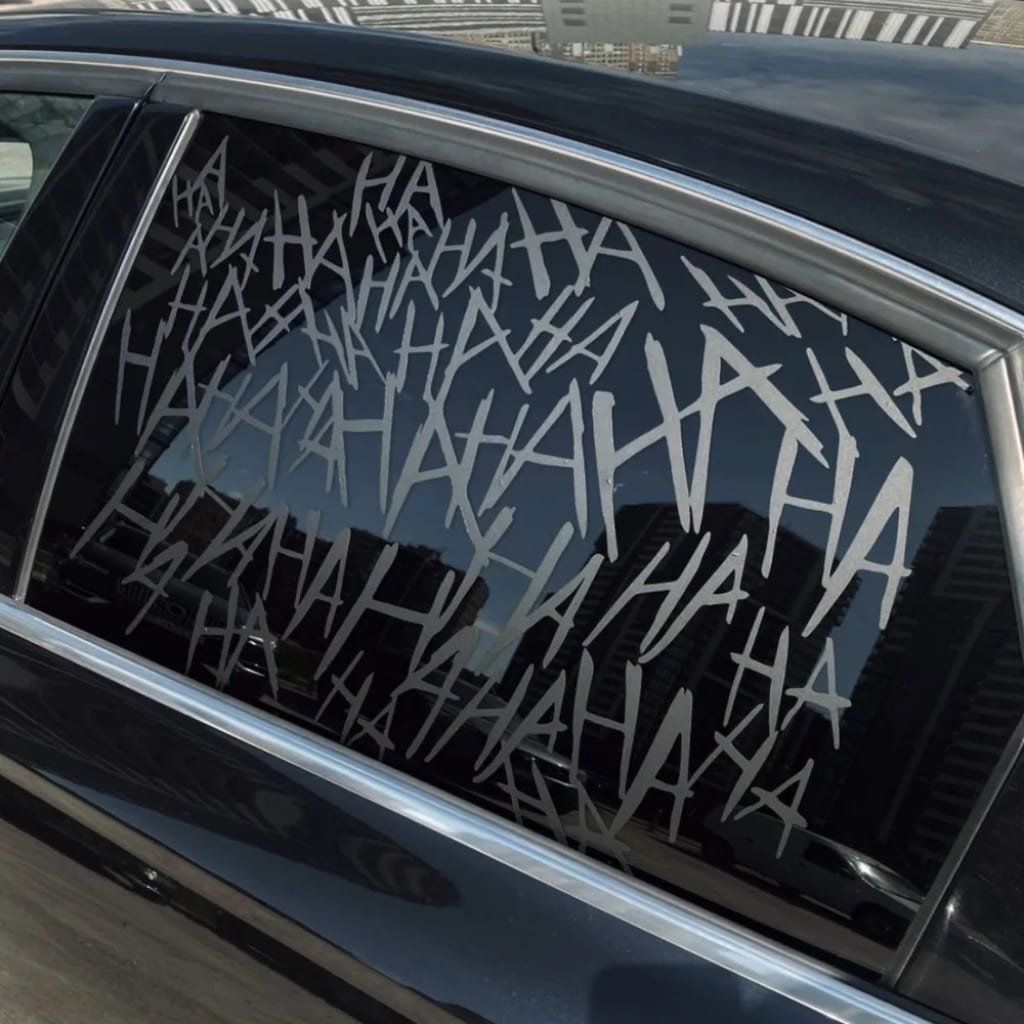 Car Window Stickers Carving Series