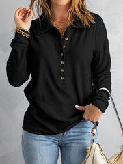 Women's Cotton V-Neck Comfortable Shirt
